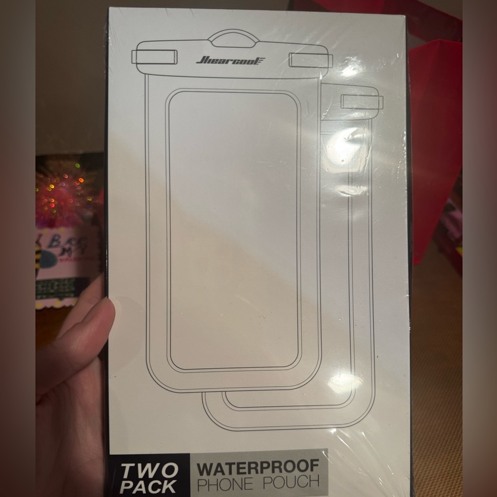 Waterproof Phone Pouch - Black (set of 2)